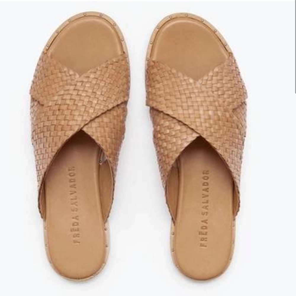 Freda Salvador Dew woven sandals